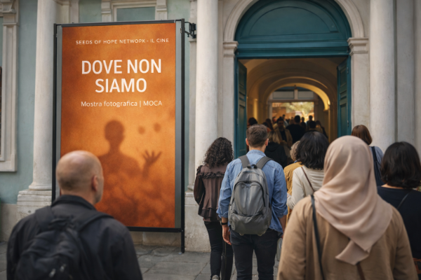 DOVE NON SIAMO Storie dell'esodo palestinese - MOSTRA Mo.Ca di Brescia