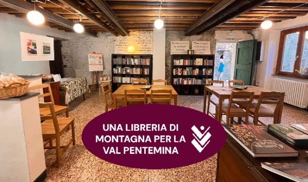 Una nuova libreria in Val Pentemina: sostieni il cuore culturale dell’Appennino