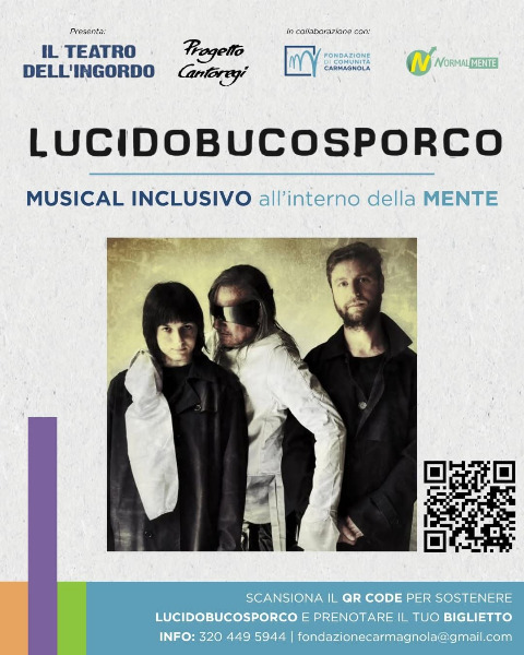 LUCIDOBUCOSPORCO - Carmagnola (To) Teatro Elios - 21 e 22 GENNAIO 2027 LUCIDOBUCOSPORCO - Carmagnola (To) Teatro Elios - 21 e 22 GENNAIO 2027