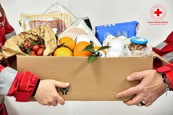 Croce Rossa Italiana - Lascia una spesa sospesa. Noi la porteremo a chi ne ha bisogno