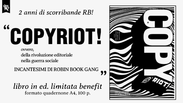 Sostieni la Kultura: preordina il libro "COPYRIOT!"