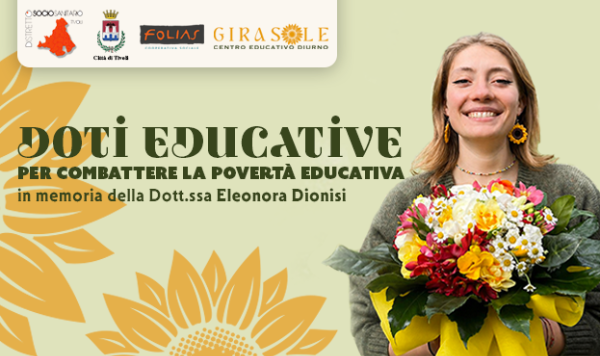 DOTI EDUCATIVE PER COMBATTERE LA POVERTA’ EDUCATIVA