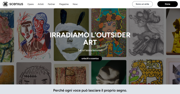 SCENIUS — Facciamo crescere una rete internazionale di arte outsider