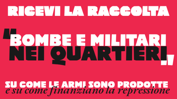 Ordina la raccolta: "Bombe e militari nei quartieri"