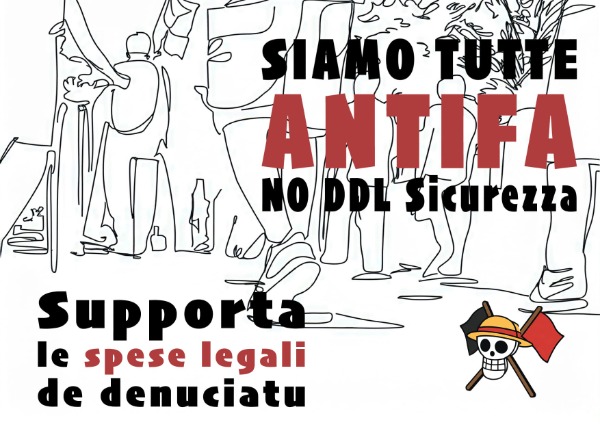 La repressione non ci ferma! Cassa legale Antifascista
