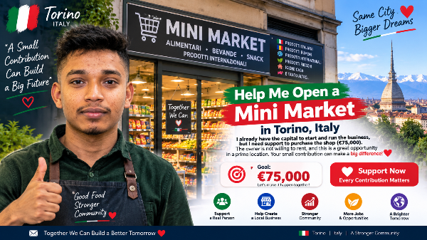 Help Me Buy a Shop and Open My Mini Market in Torino Help Me Buy a Shop and Open My Mini Market in Torino