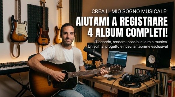 Ho 4 album e tutte le basi pronte: aiutatemi a creare la mia Home Studio per registrarli 🙏