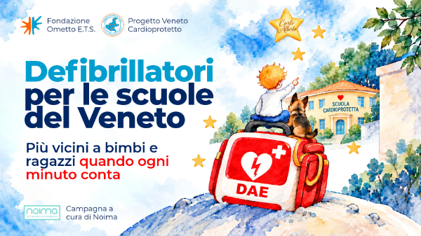 Defibrillatori per le scuole del Veneto: più vicini a bimbi e ragazzi quando ogni minuto conta Defibrillatori per le scuole del Veneto: più vicini a bimbi e ragazzi quando ogni minuto conta