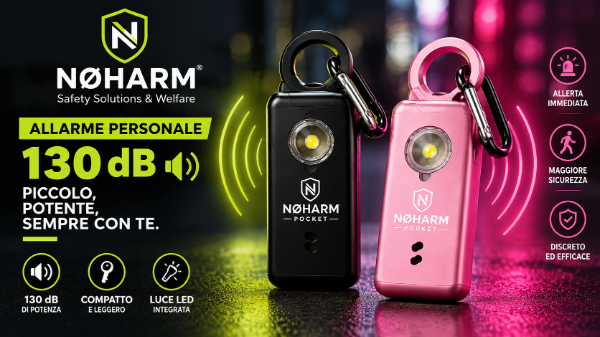 NØHARM Pocket – La sicurezza quotidiana, sempre con te