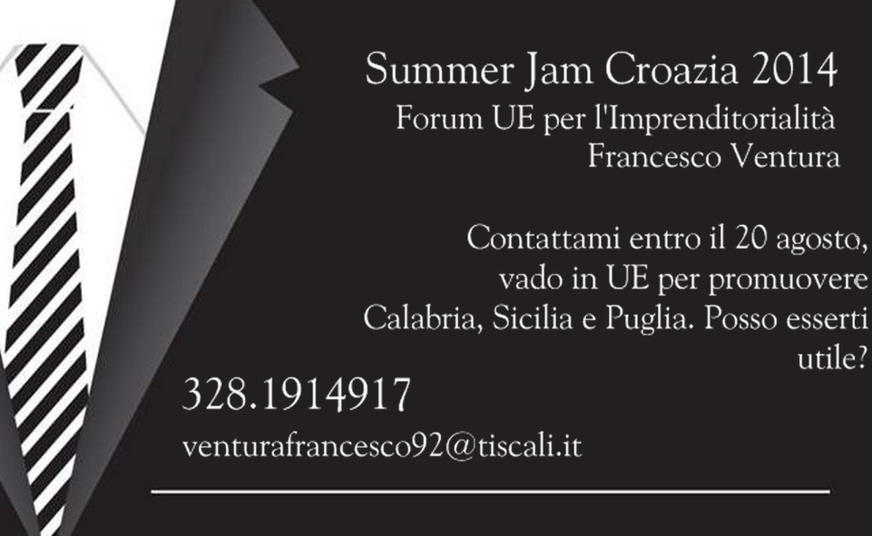 Un promoter al "Summer Jam Croazia" 2014
