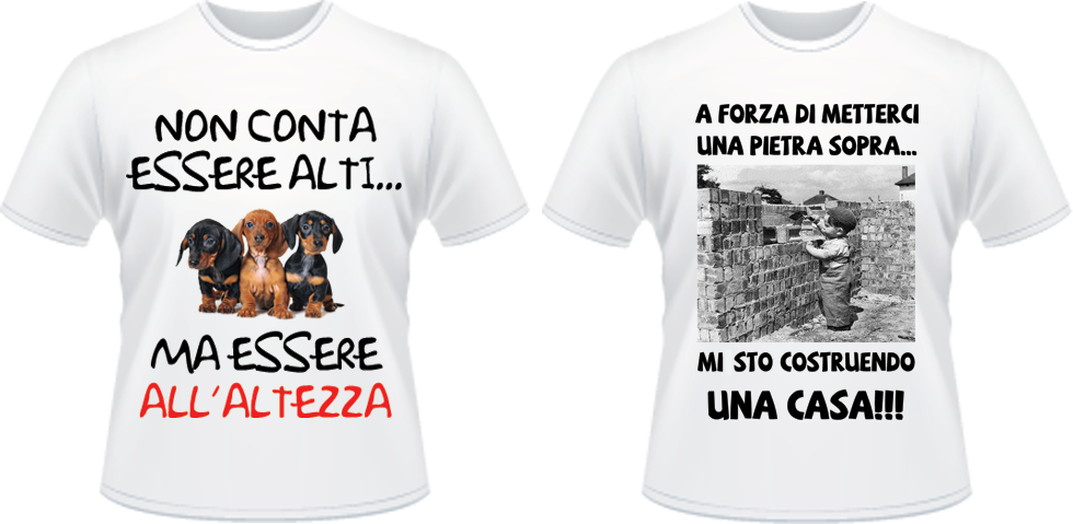 T-SHIRT e FELPE FASHION STYLE