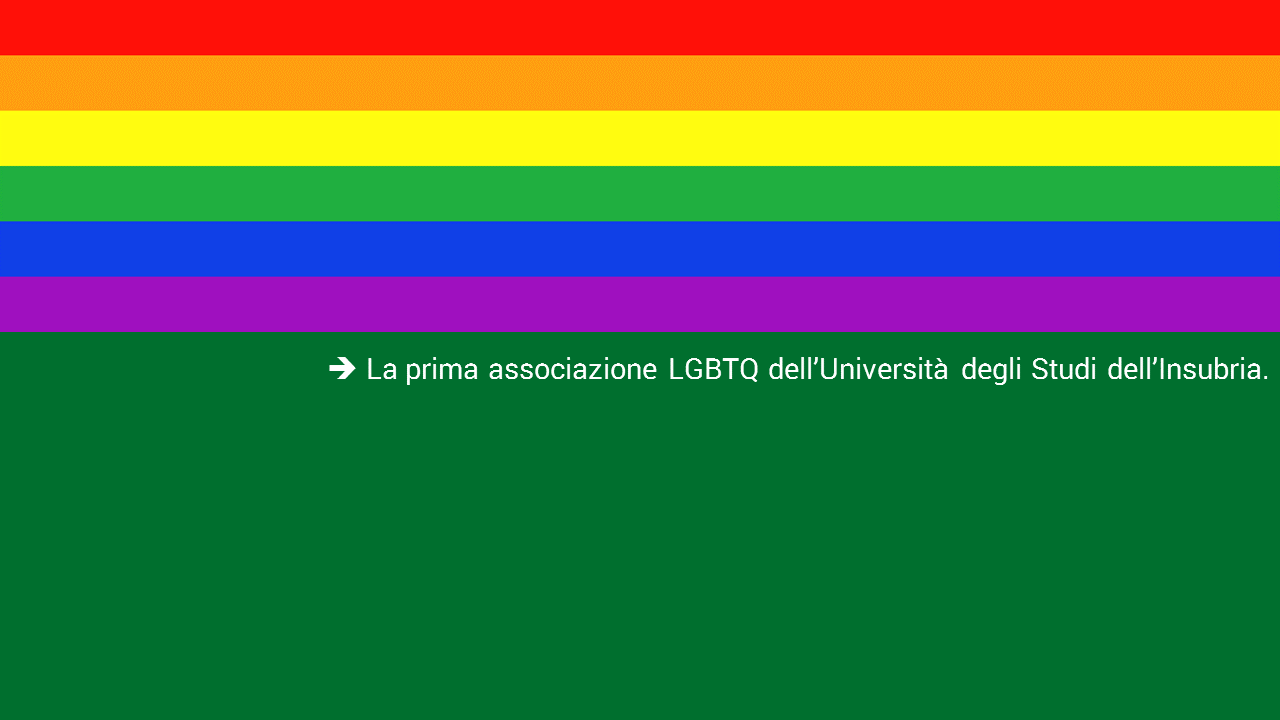 Aiutaci a portare Insubria LGBT in Università