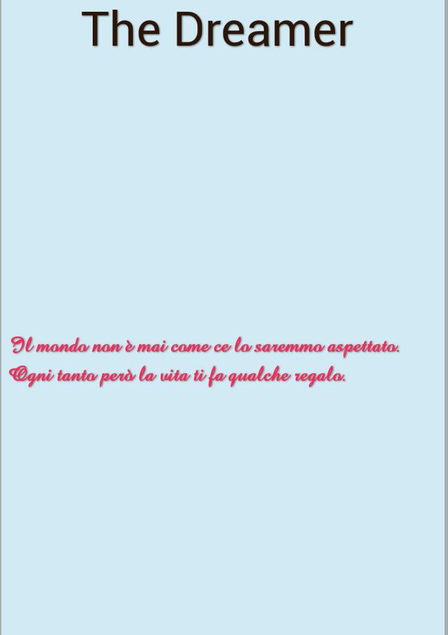 The Dreamer 