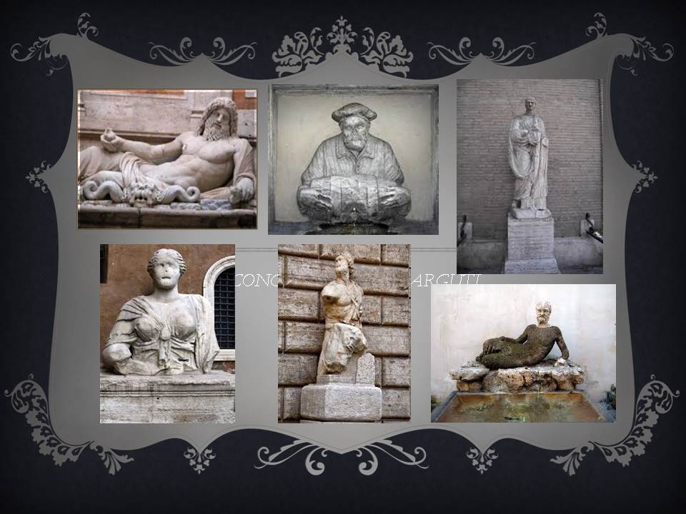 Il Congresso degli Arguti...
ovvero sei sommi poeti protagonisti nell'arte dei libelli!