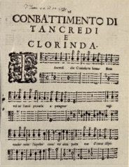Combattimento di Tancredi e Clorinda &
Ballo delle ingrate