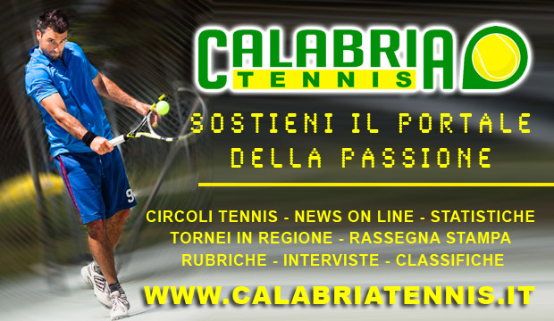 CALABRIA TENNIS 2.0
Sostieni in Portale della Passione!!