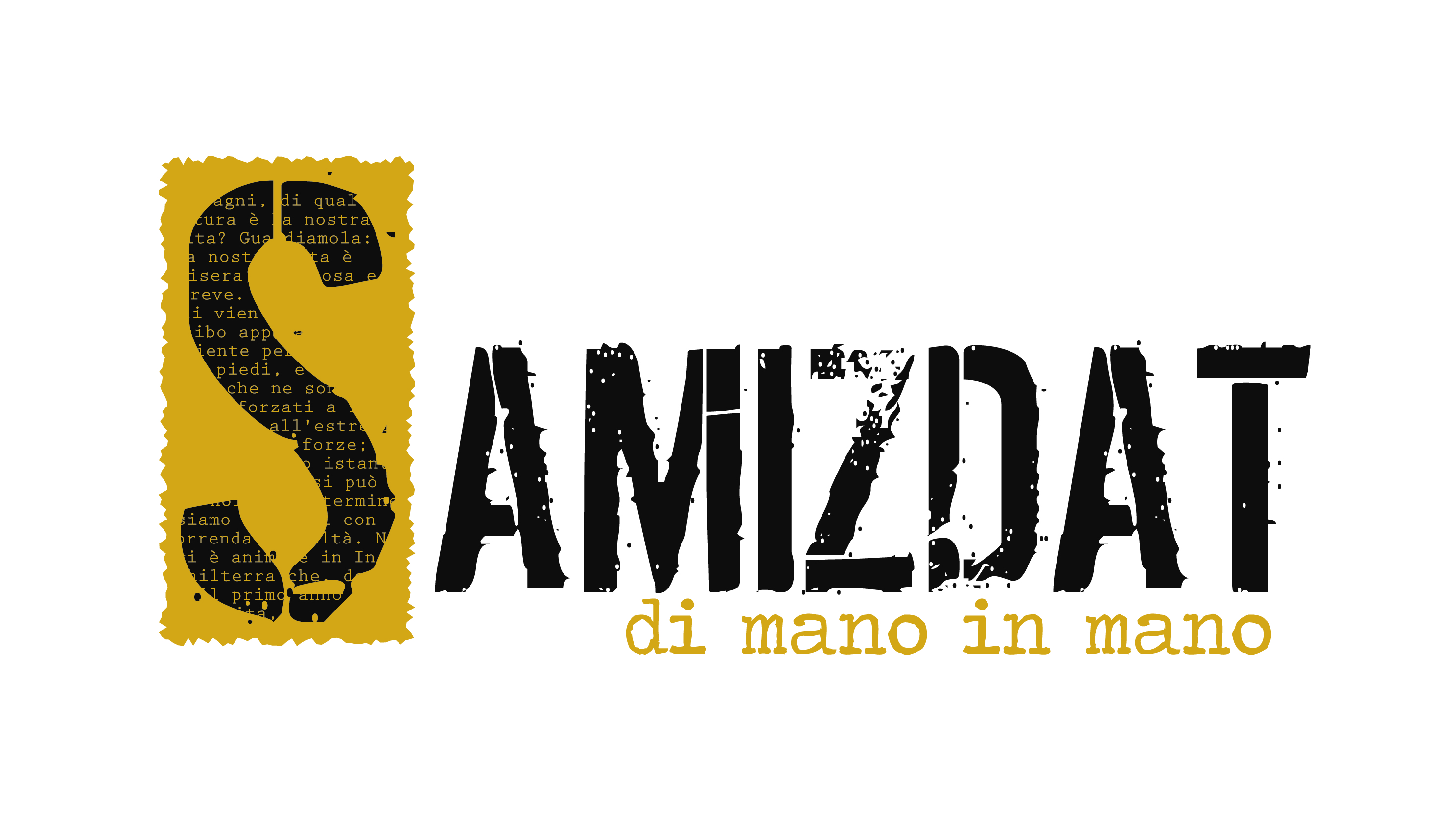 "La poesia non salva nessuno"
SAMIZDAT - FuoriFuocoEdizioni