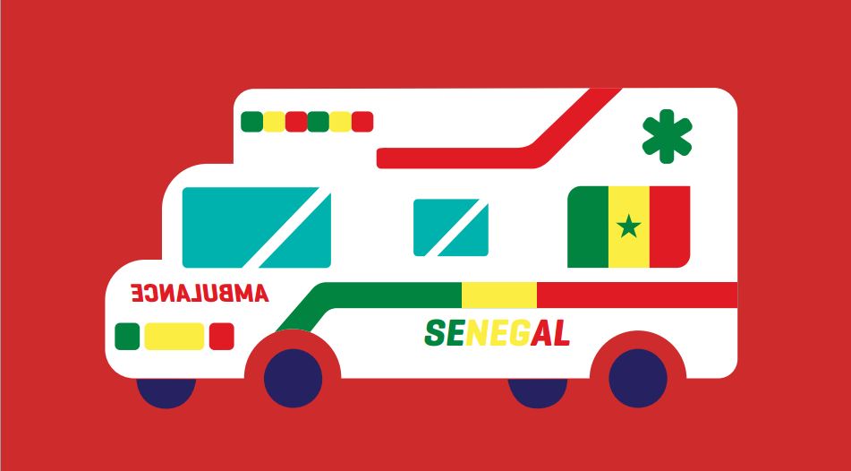 un'ambulanza per Rao (Saint-Louis, Senegal)