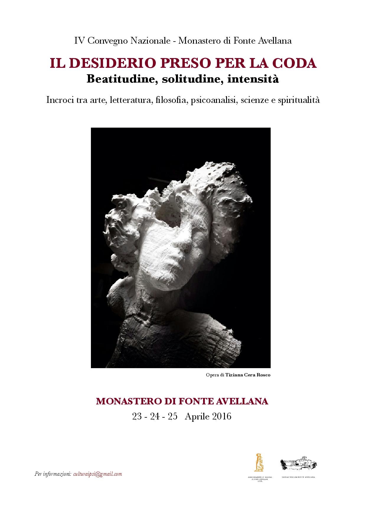 Il desiderio preso per la coda: beatitudine, solitudine, intensità.