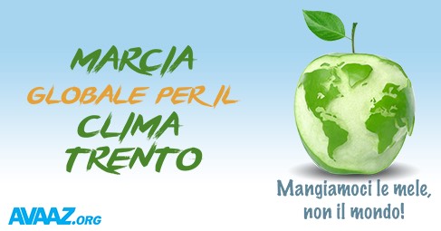 MARCIA PER IL CLIMA A TRENTO Domenica 29 novembre 2015