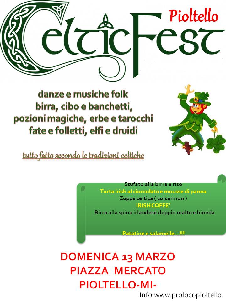 PIOLTELLO CELTIC FEST PIOLTELLO CELTIC FEST
