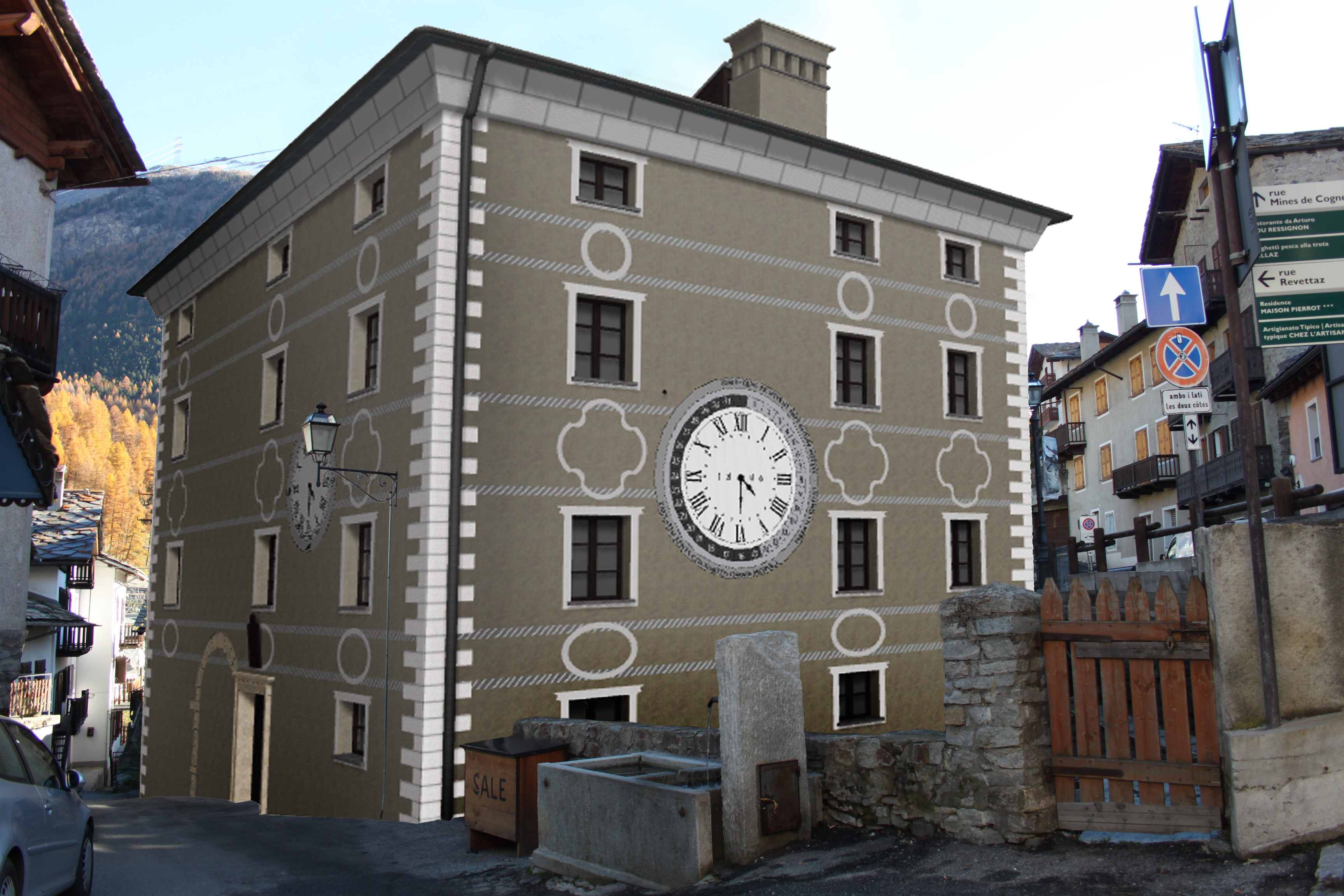 Recuperare la casa dell'orologio di Cogne - crowdfunding